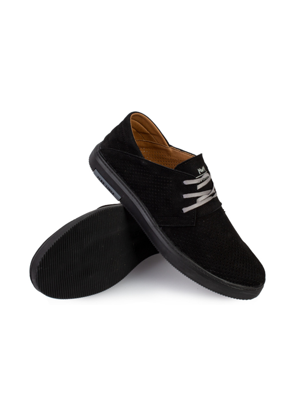 Черные кеды мужские бренда 9200395_(1) ModaMilano