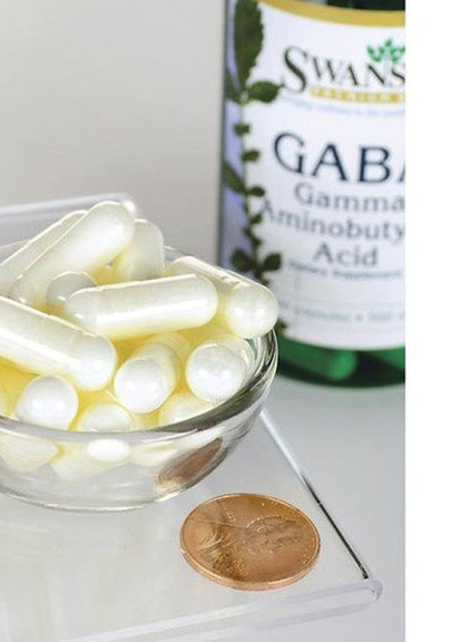 GABA 500 mg 100 Caps SWA-01872 Swanson (256720051)