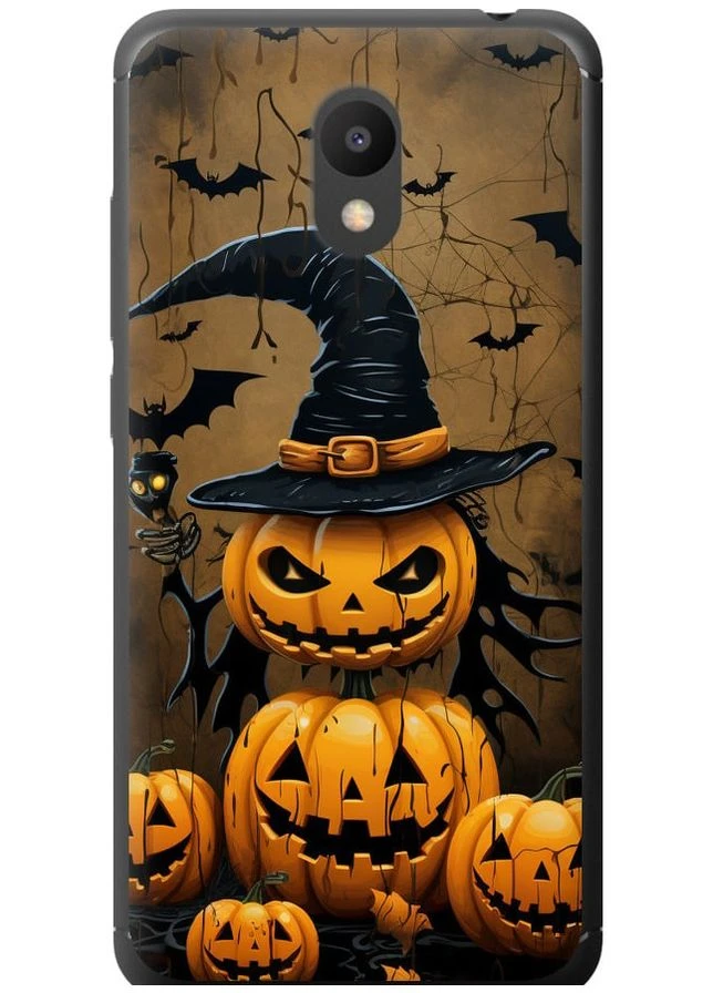 2D пластиковый чехол 'Halloween 1' для Endorphone Meizu M6 (266813673)
