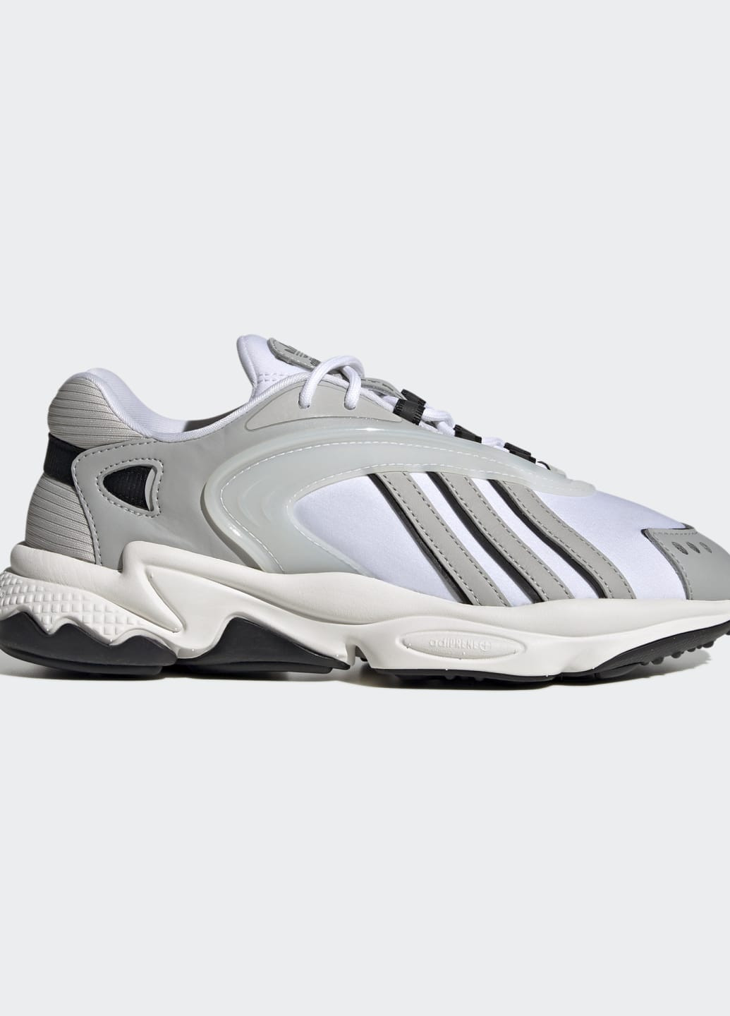 Белые всесезонные кроссовки oztral adidas