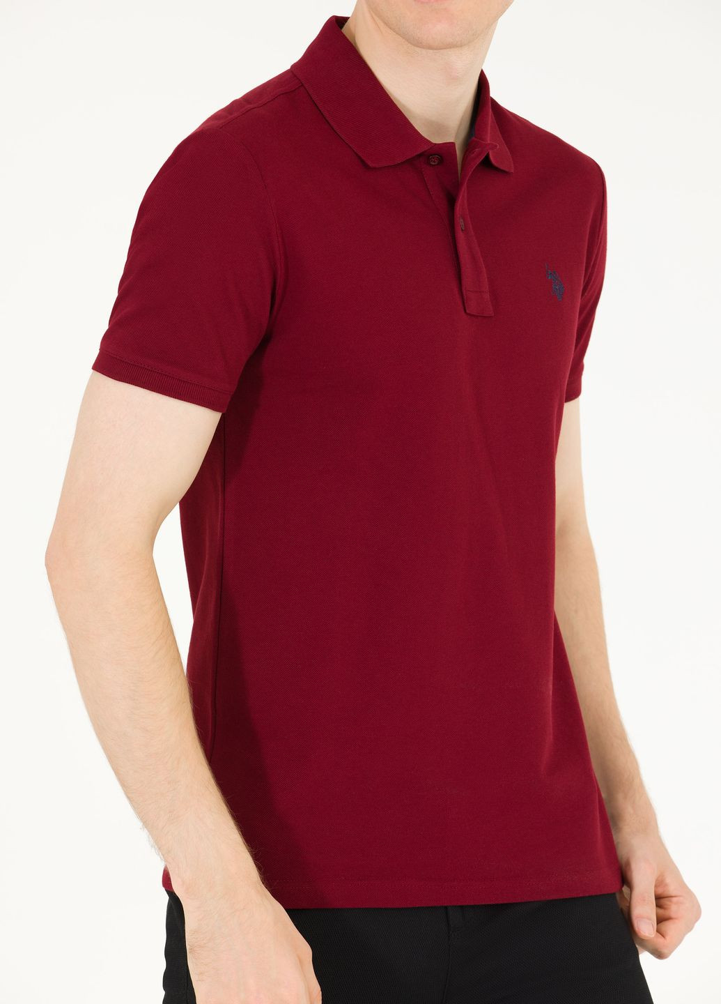 Красная футболка-футболка поло мужская для мужчин U.S. Polo Assn.
