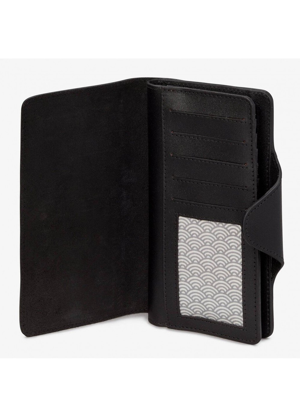 Кожаный женский кошелек Y1311 1 (Black) Yoshi (261853505)