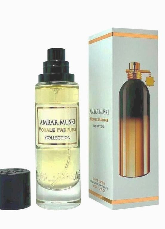 Парфюмированная вода унисекс AMBAR MUSKI, 30 мл Morale Parfums montale amber musk (268752702)