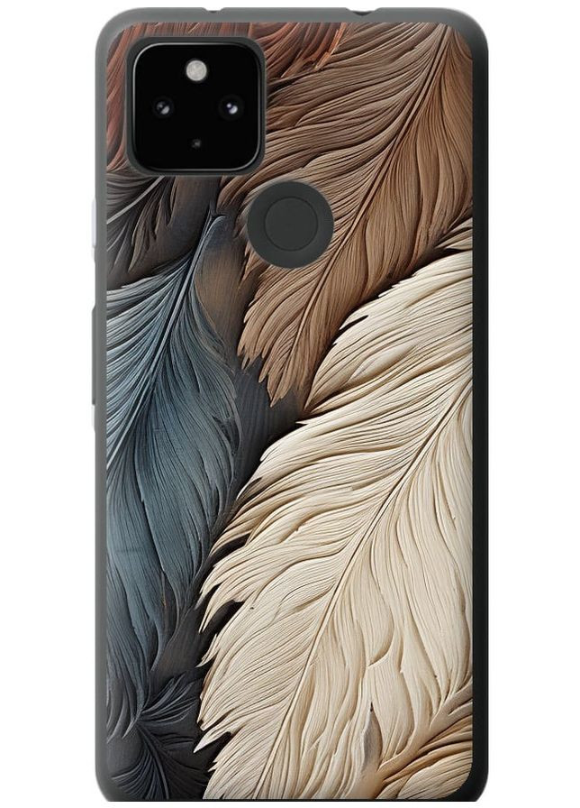 2D пластиковий чохол 'Листя в стилі бохо' для Endorphone Google Pixel 5A (265394559)