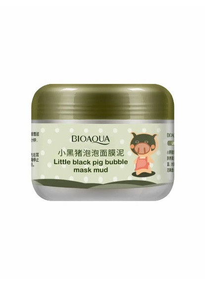 Маска для лица очищающая пузырьковая Skin Care Carbonated Bubble Clay Mask, 100 г Bioaqua (258513218)