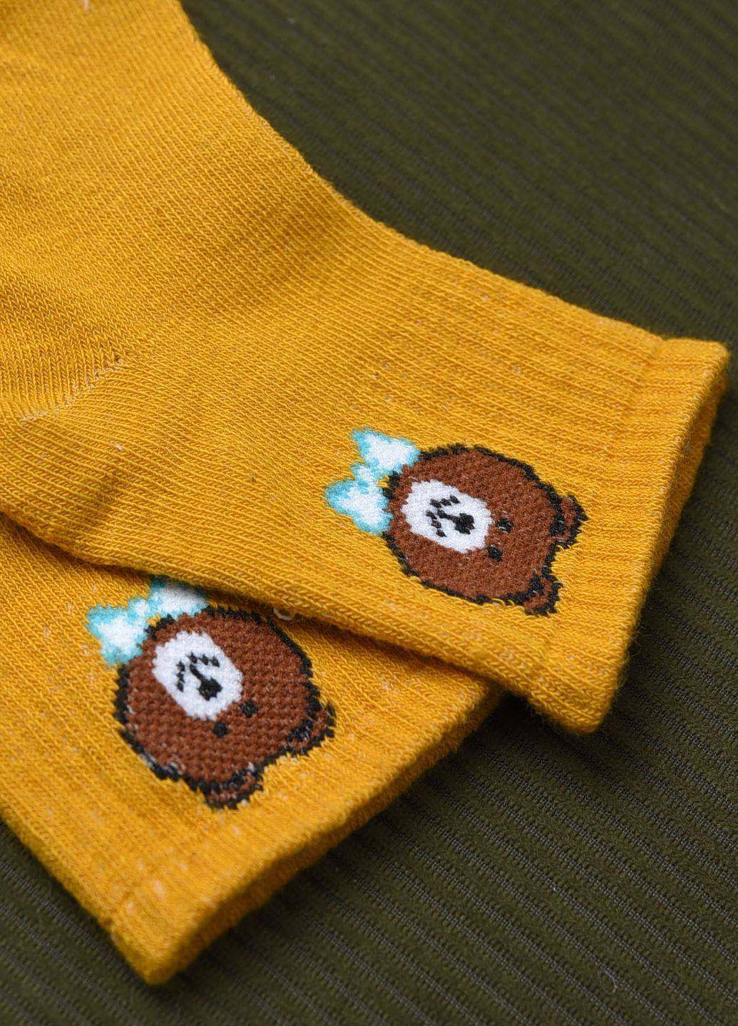 Шкарпетки дитячі жовтого кольору Let's Shop (269903530)
