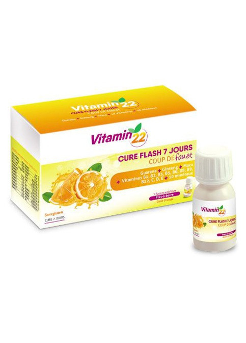 CURE FLASH 7 JOURS 7 х 30 ml Vitamin'22 (258961194)