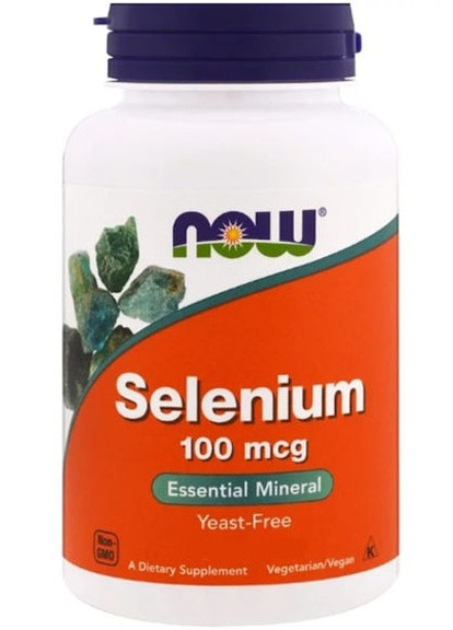 Selenium 100 mcg 100 Tabs Now Foods (256722809)