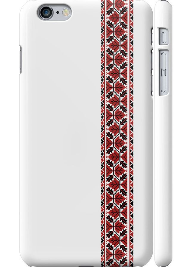 3D пластиковий глянцевий чохол 'Вишиванка 2' для Endorphone Apple iPhone 6 Plus (269351121)
