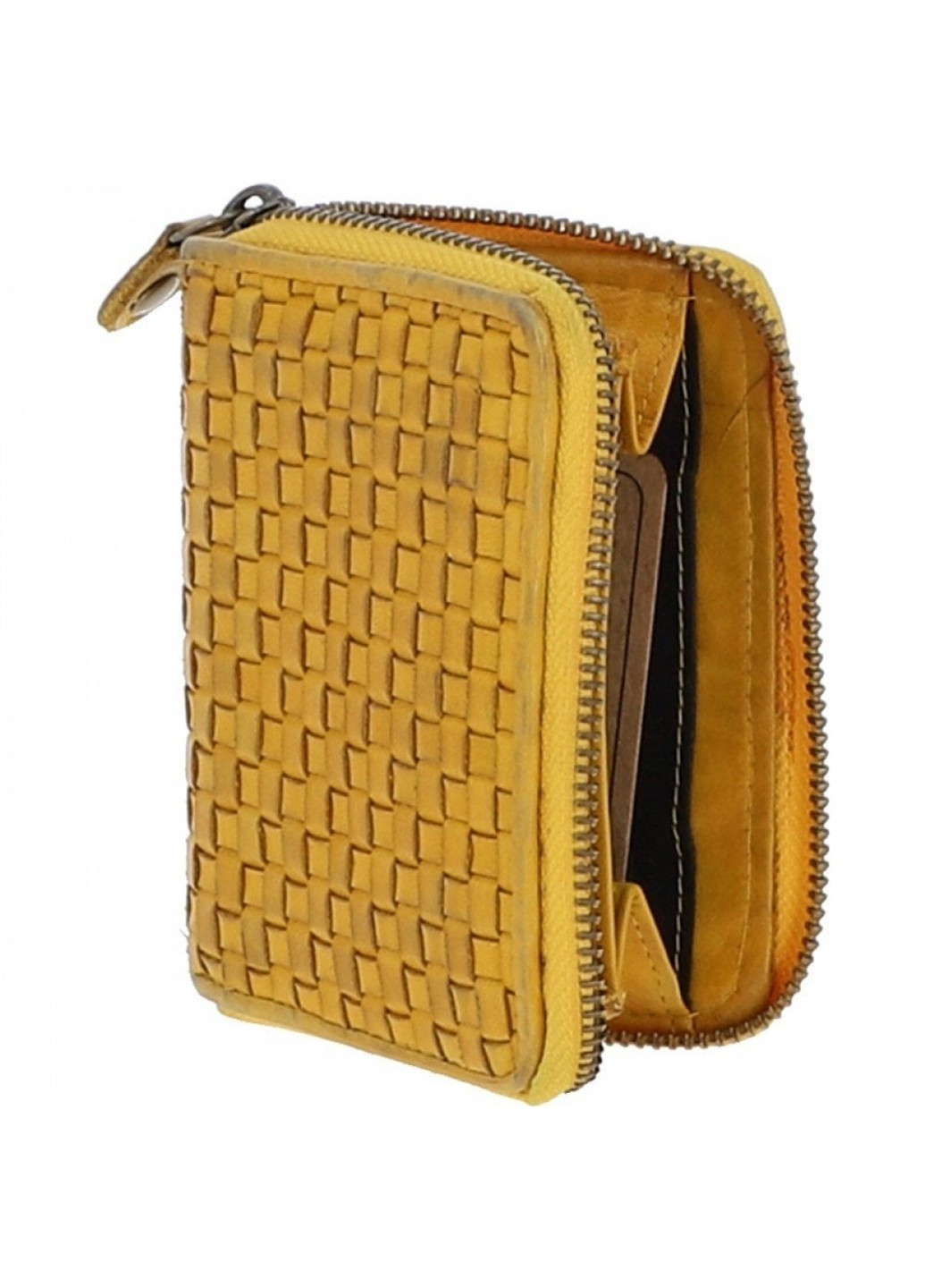 Женский кожаный кошелек Ashwood D80 Yellow Ashma (261853501)