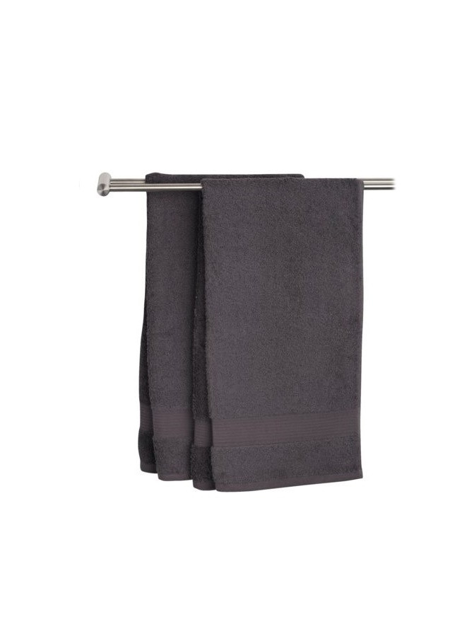 No Brand полотенце хлопок 70x140см т.серый серый производство - Китай