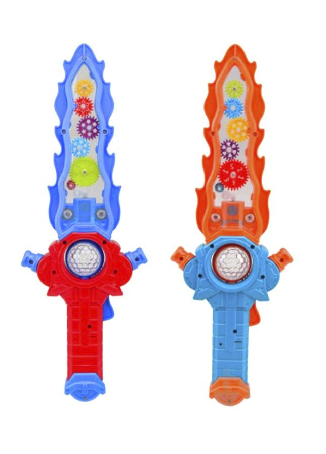 Іграшка - меч зі звуковими та світловими ефектами колір різнокольоровий ЦБ-00209614 No Brand (276903562)
