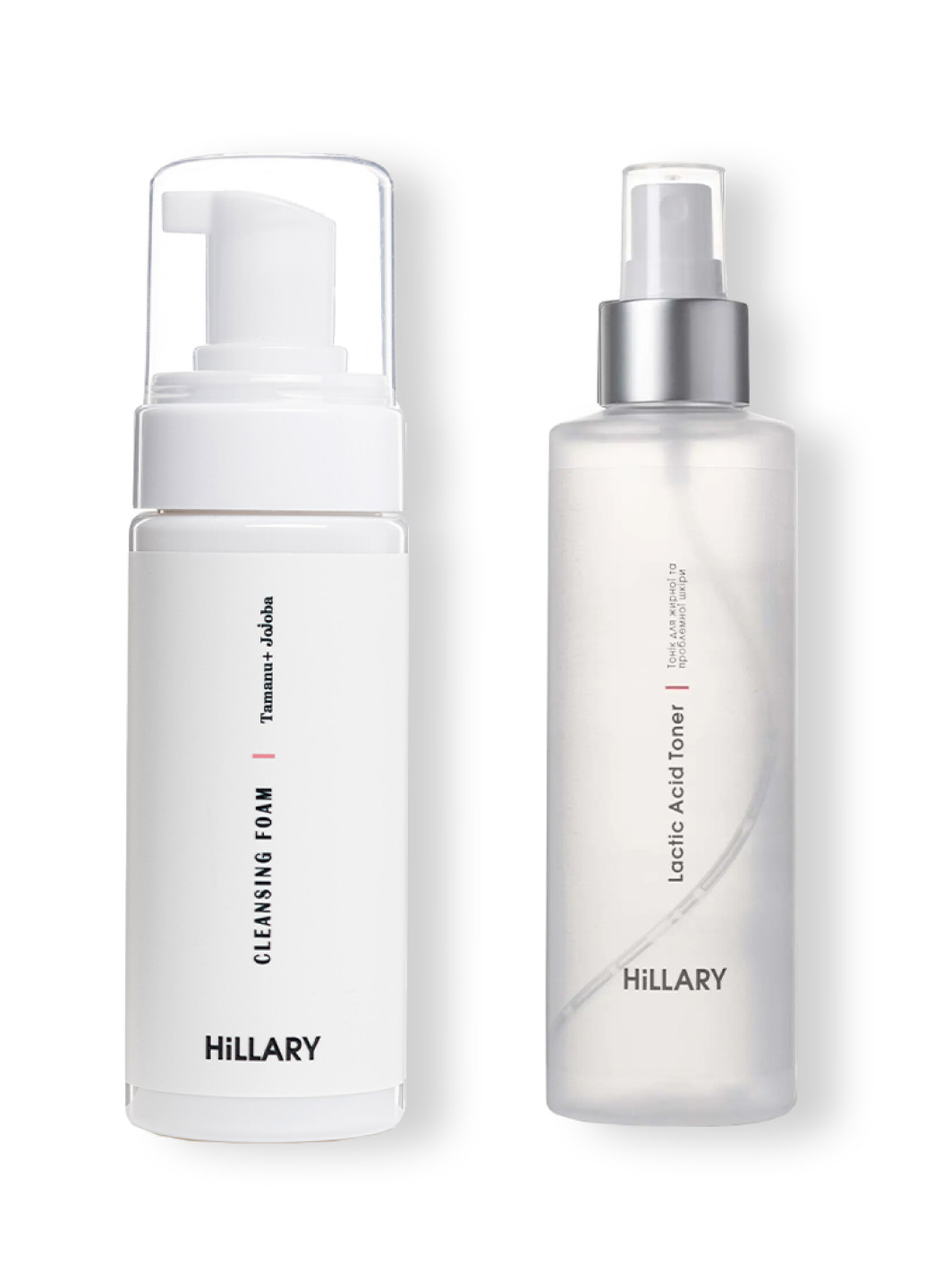 Пенка + Тоник для жирного типа кожи Toning and Cleansing Hillary - (258065407)
