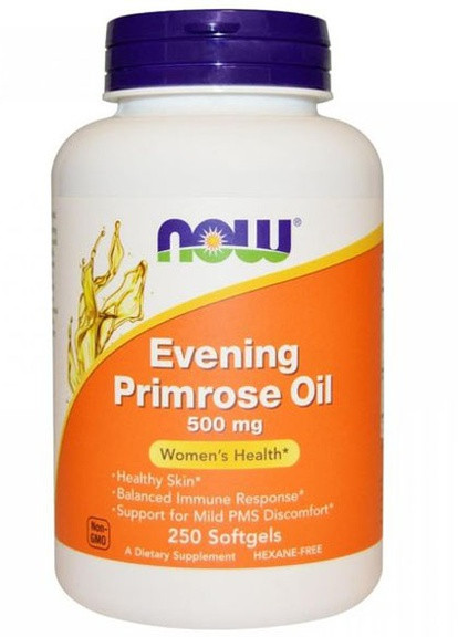 Evening Primrose Oil 500 mg 250 Softgels Now Foods (256725175)