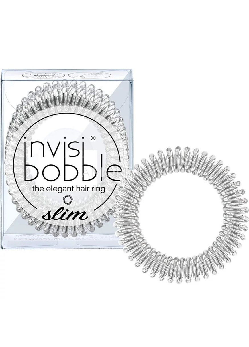 Резинка-браслет для волос Slim Mother of Chrome Invisibobble (268133599)