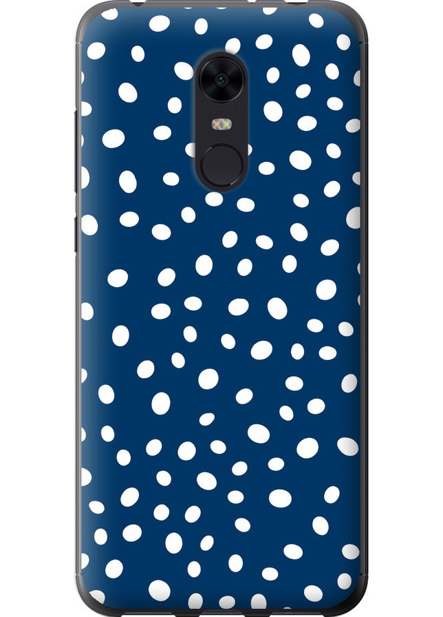 Силиконовый чехол 'Горошек v3' для Endorphone Xiaomi Redmi 5 Plus (258084810)