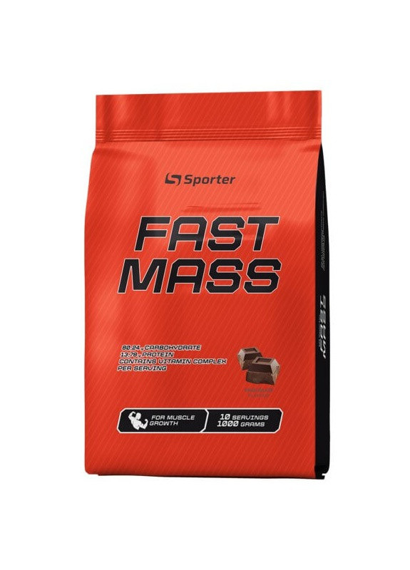 Fast Mass 1000 g /10 servings/ Chocolate Sporter (258035623)