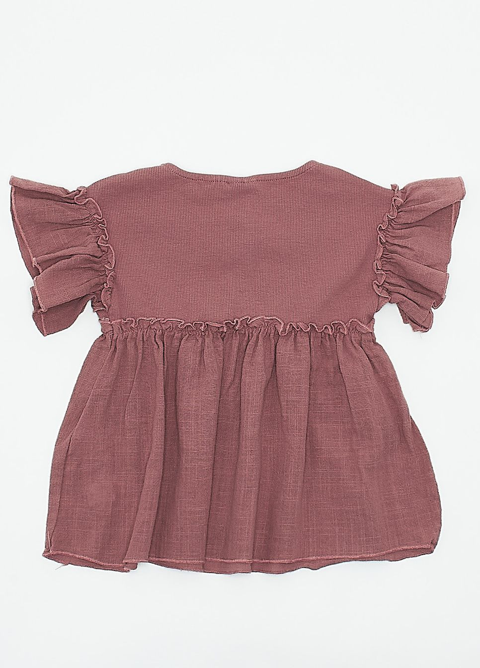 Терракотовая блузка Zara Kids