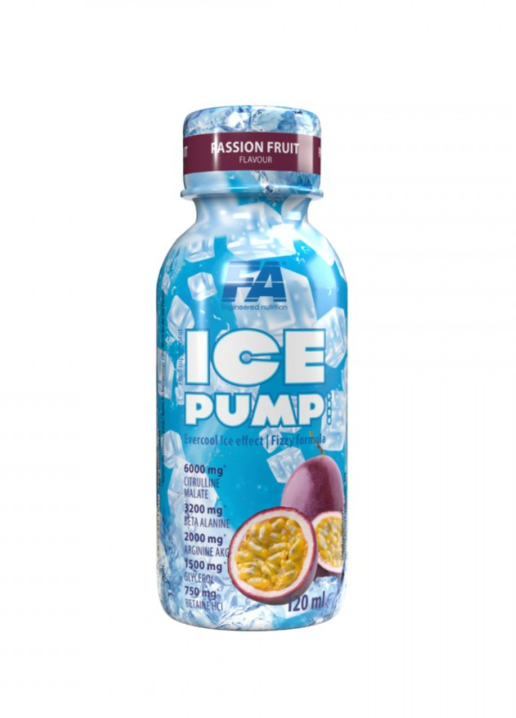 Передтренувальний комплекс Ice Pump Shot 120 ml (Passionfruit) Fitness Authority (259215397)
