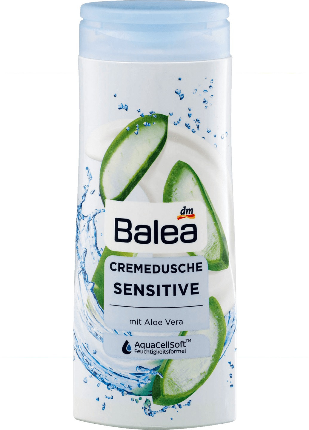 Крем-гель для душу Sensitive 300мл Balea (256741094)