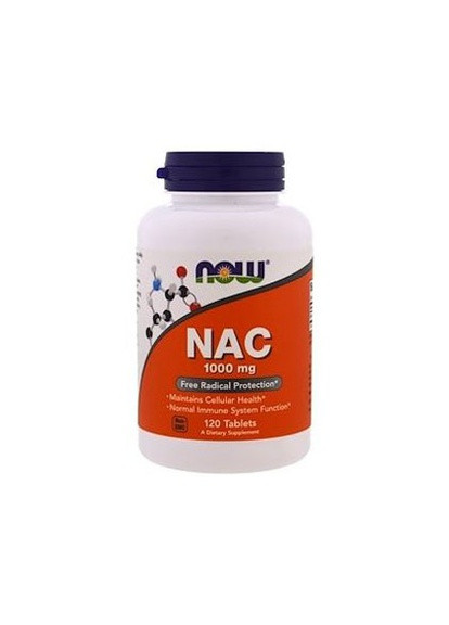 NAC 1000 mg 120 Tabs Now Foods (256722789)