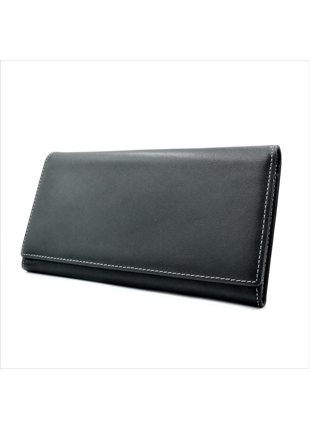 Чоловічий шкіряний клатч-гаманець 19 х 10,5 х 2,5 см Чорний wtro-165-5-40 Weatro (272950005)