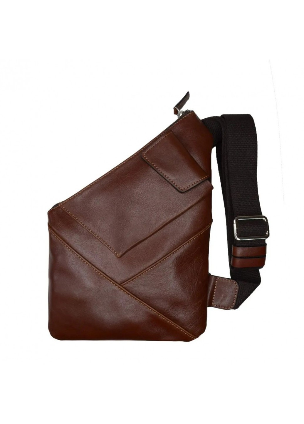 Мужская кожаная сумка-слинг 721623 Grande Pelle (263776475)