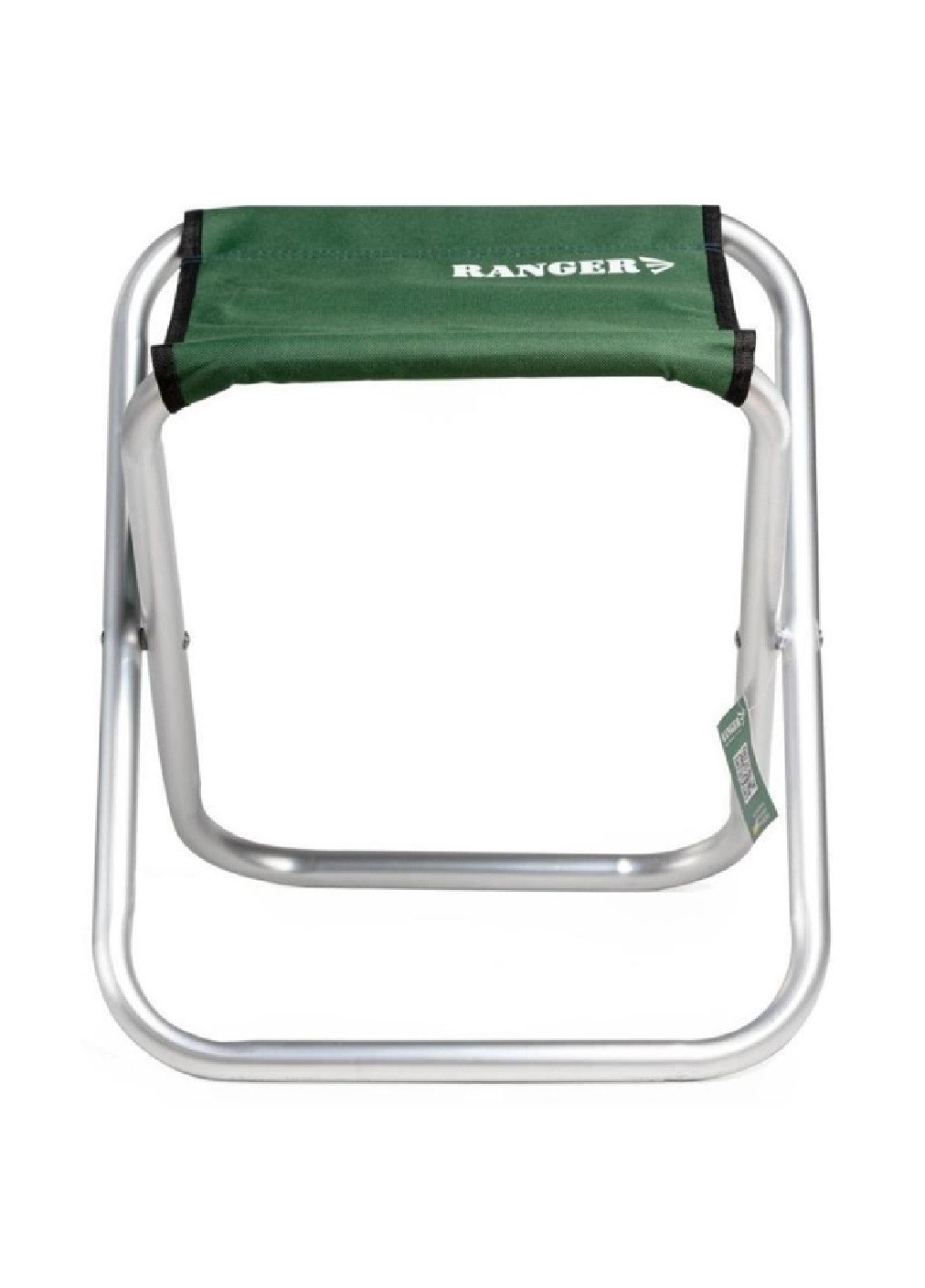 Розкладний компактний легкий стілець без спинки для відпочинку дачі риболовлі туризму кемпінгу 40х32х38 см (475302-Prob) Зелений Unbranded (265391190)
