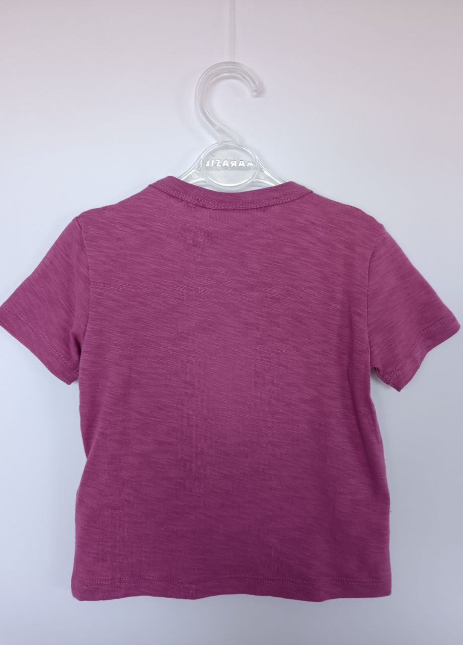 Фиолетовая футболка Zara