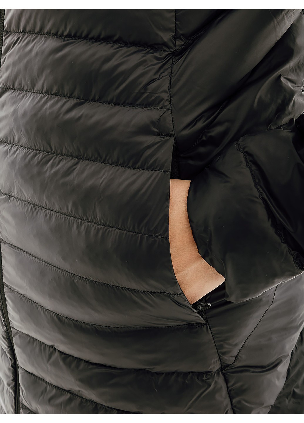Чорна демісезонна куртка packlite jacket Puma