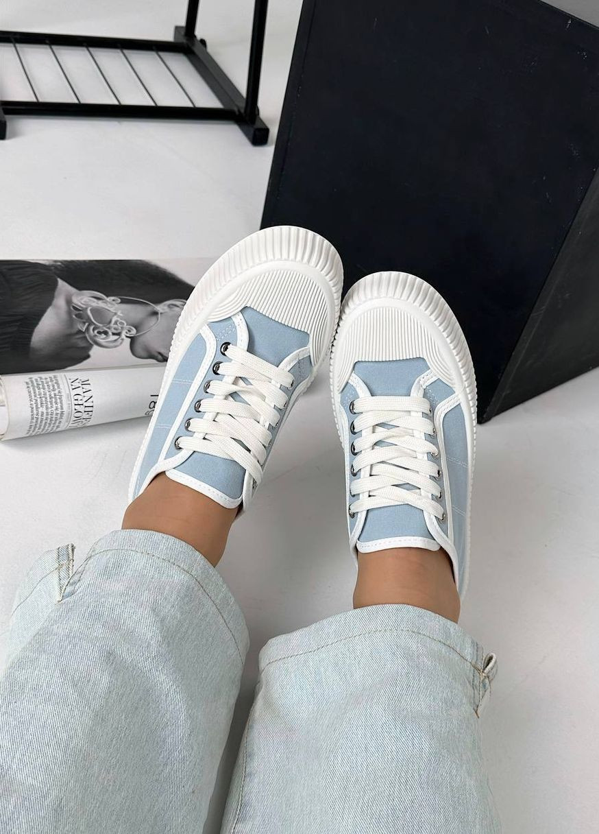 Блакитні демісезонні кеди Vakko