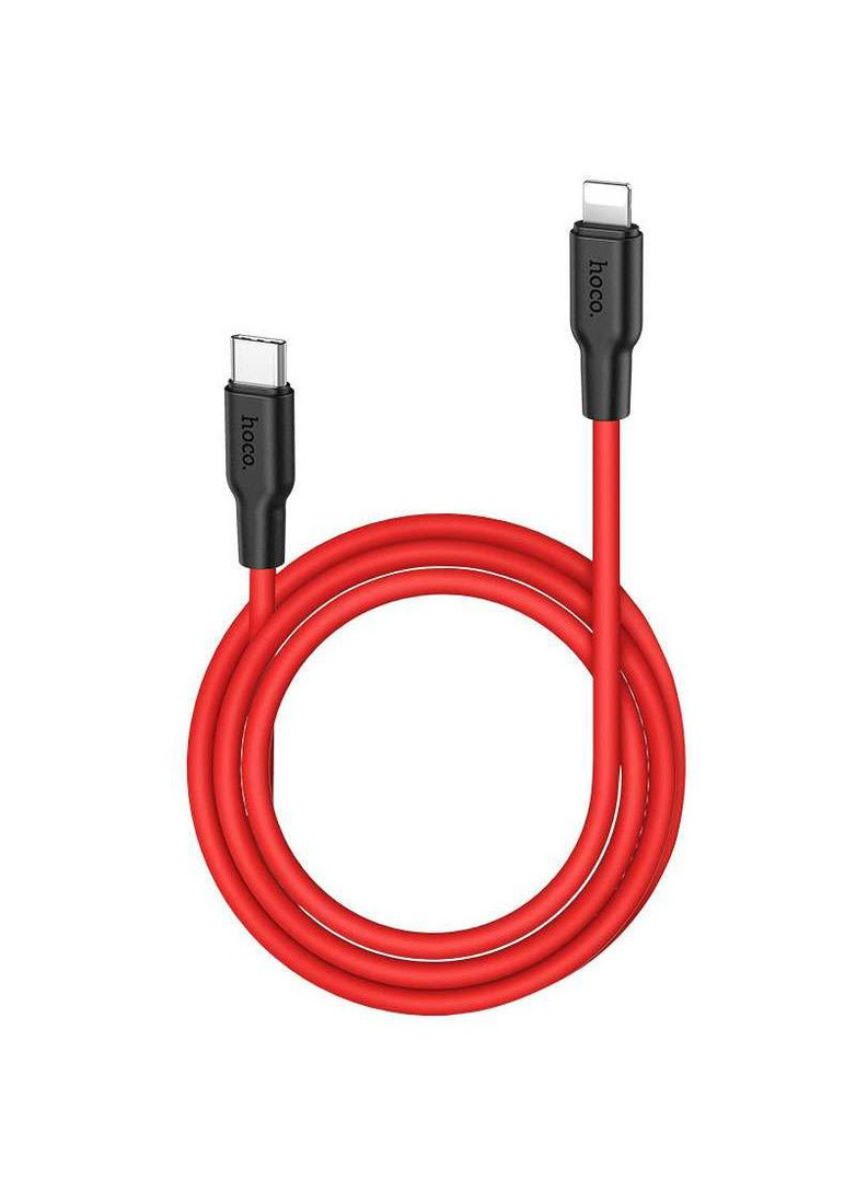 Дата кабель X21 Plus Silicone Type-C to Lightning (1m) Hoco (258785664)