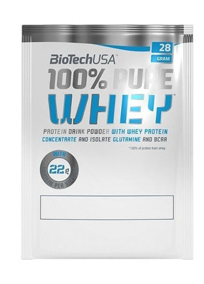 100% Pure Whey 28 g /1 servings/ Cream cookies Biotechusa (256721383)