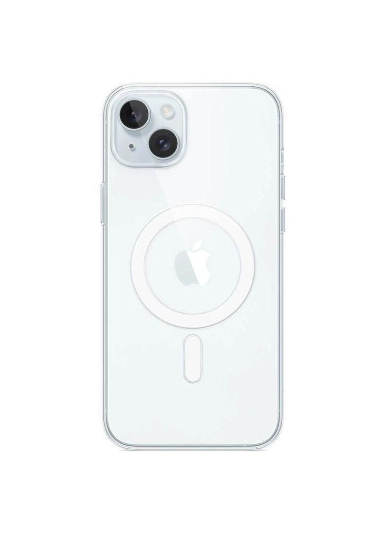 Прозрачный силиконовый чехол с MagSafe Apple iPhone 15 (6.1") Epik (266043176)