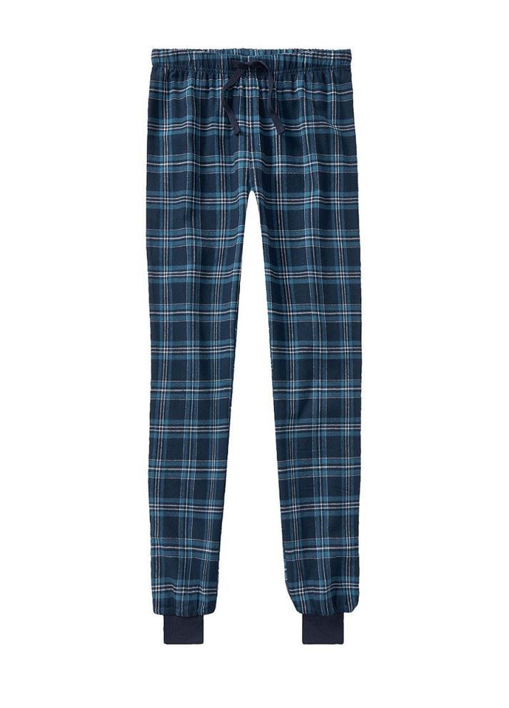Темно-синя зимня піжама для хлопчика лонгслив + брюки Pepperts
