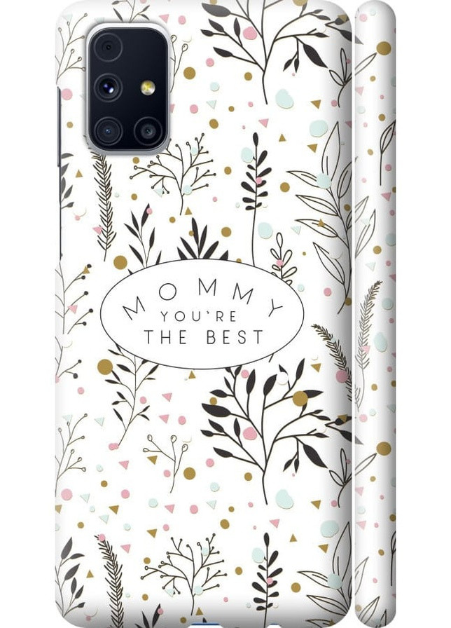 3D пластиковый матовый чехол 'Лучшая мама' для Endorphone Samsung Galaxy M31s M317F (258173153)