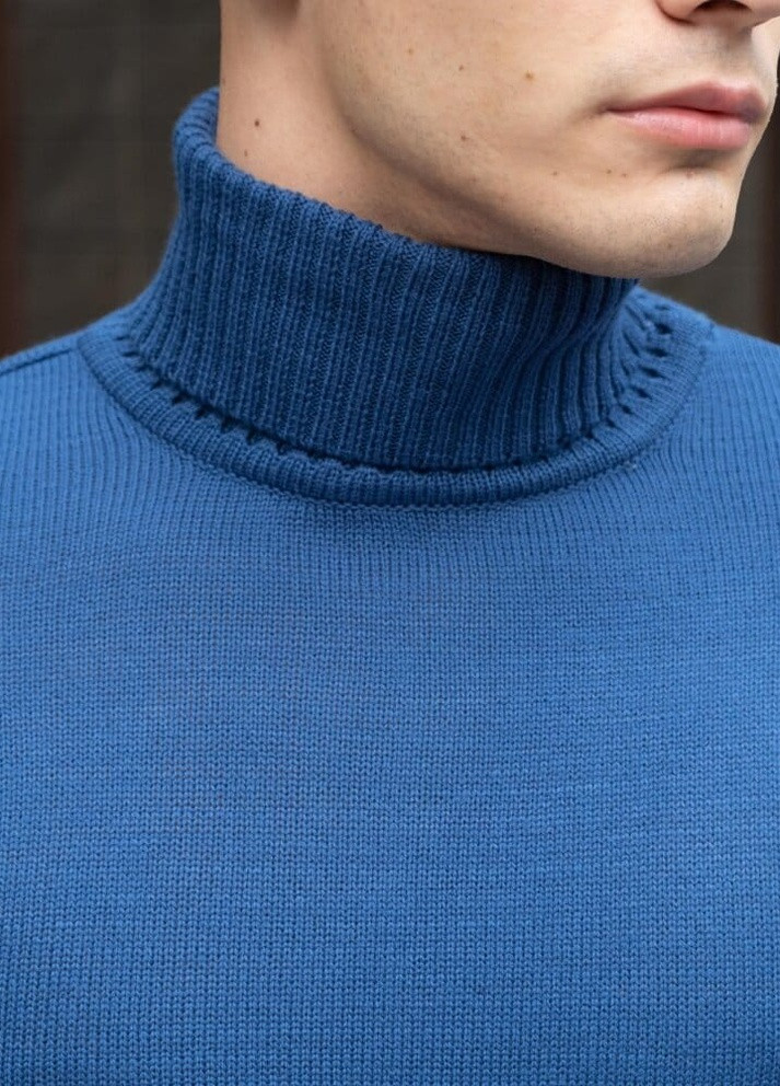 Синій демісезонний светр axelrod синій Pobedov