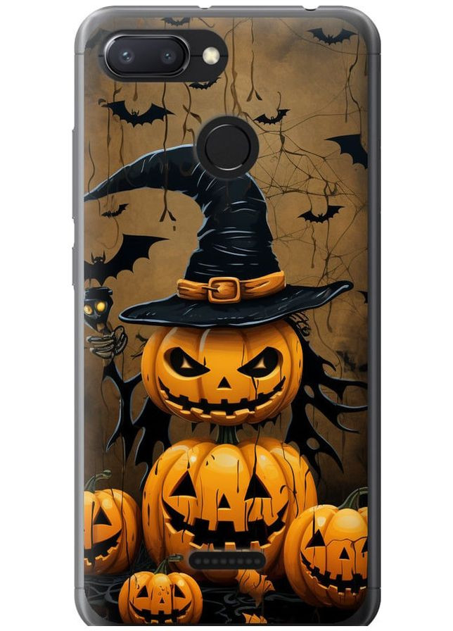 2D пластиковый чехол 'Halloween 1' для Endorphone Xiaomi Redmi 6 (266807202)