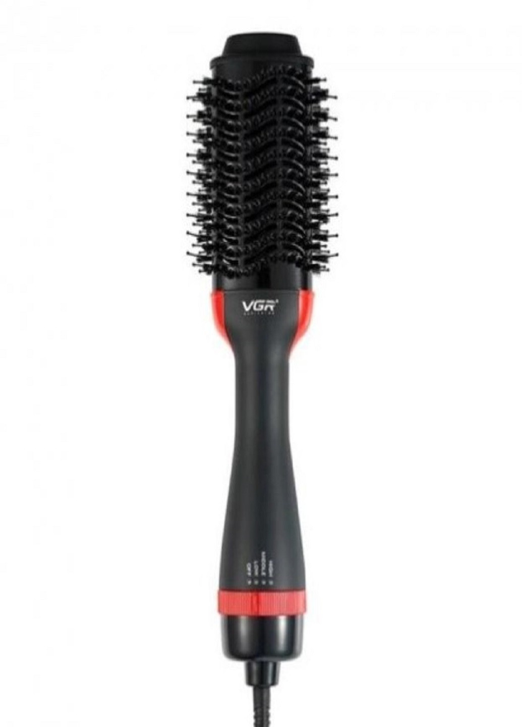 Фен гребінець V-416 для укладання волосся чорний VGR (259504009)