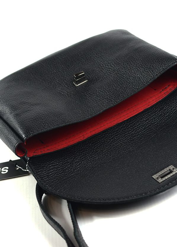 Замшева шкіряна маленька жіноча сумка клатч на два відділення, міні сумочка з натуральної шкіри Serebro (266623588)