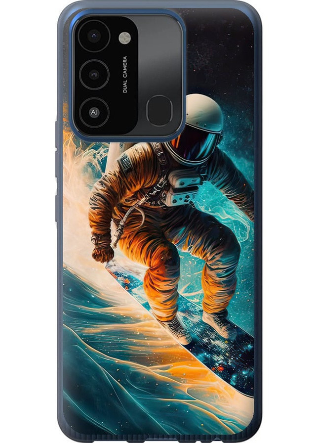 Силіконовий чохол 'Сноубордист' для Endorphone Tecno Spark Go 2022 KG5m (258092325)