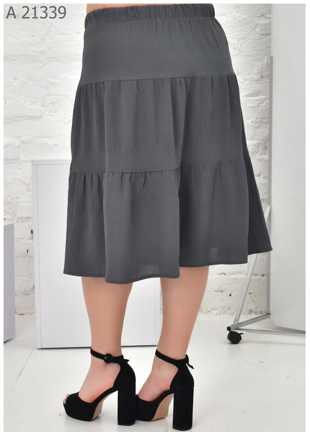 Жіноча літня юбка великого розміру SK (259184330)