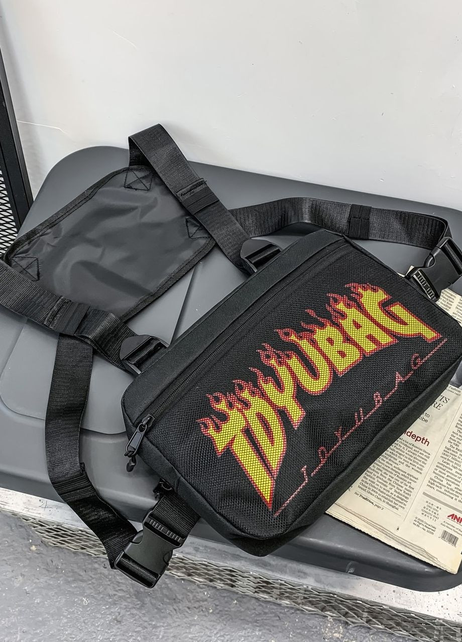 Нагрудна сумка 3025 TOYU BAG бронежилет чорна No Brand (276460223)