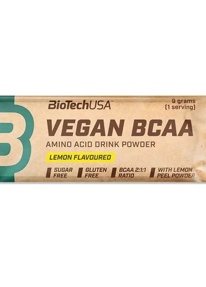 Vegan BCAA 9 g /1 servings/ Lemon Biotechusa (256721362)
