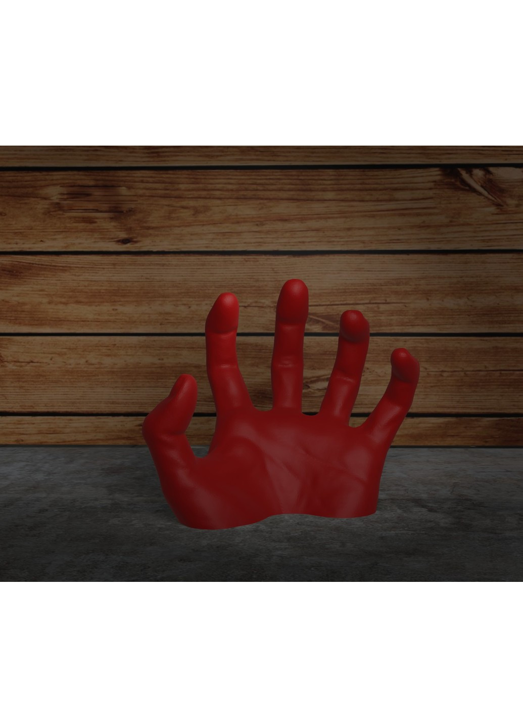 «Ладонь из преисподней» с возможностью крепления на стену ЗаСвіт (266425369)