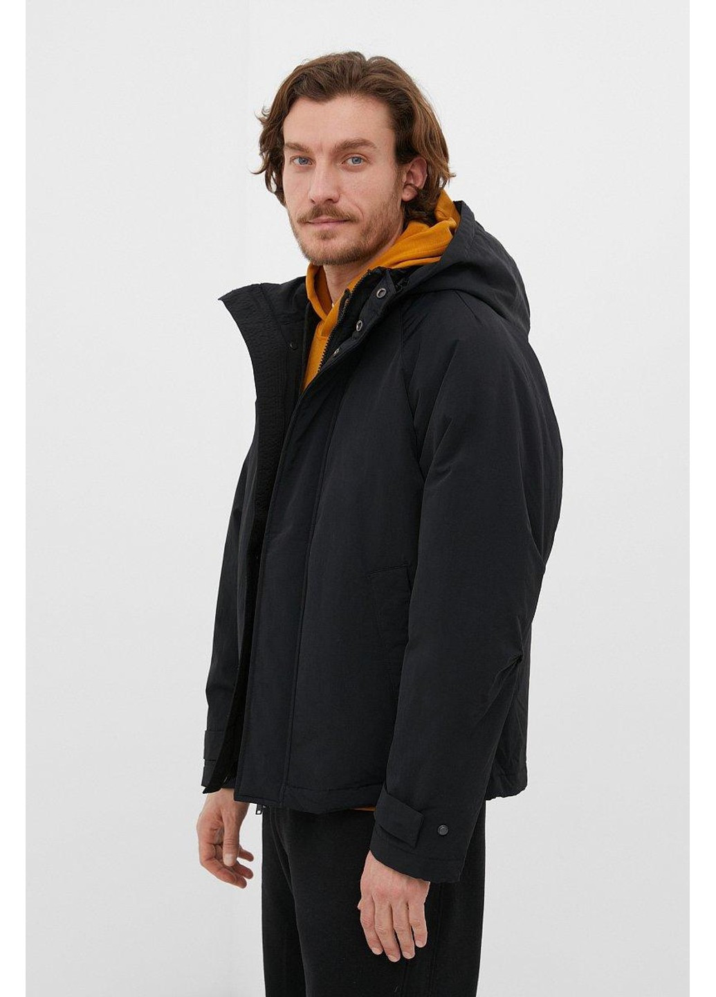 Чорна демісезонна куртка fbc23004-200 Finn Flare