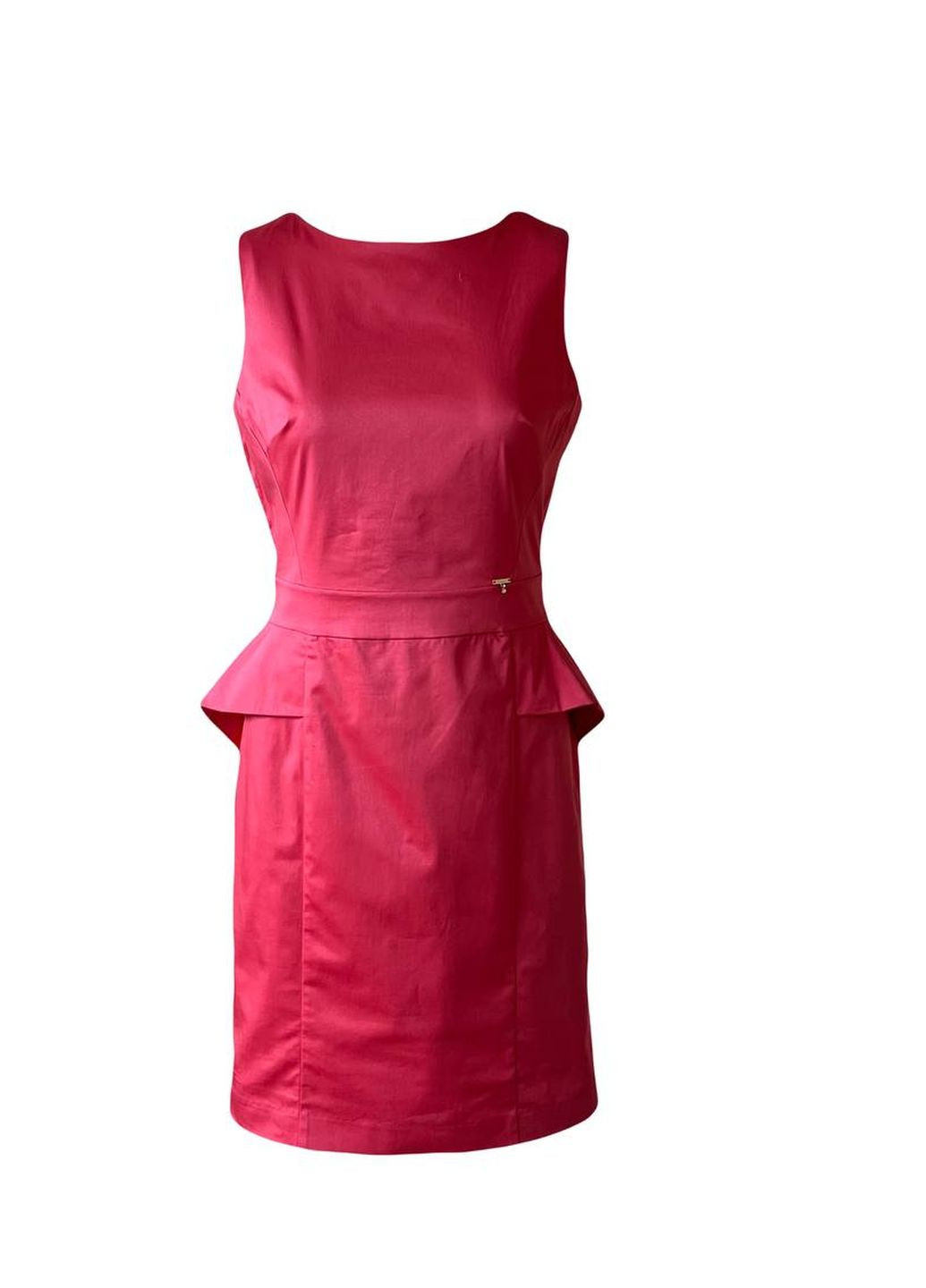 Красное кэжуал платье Kocca однотонное