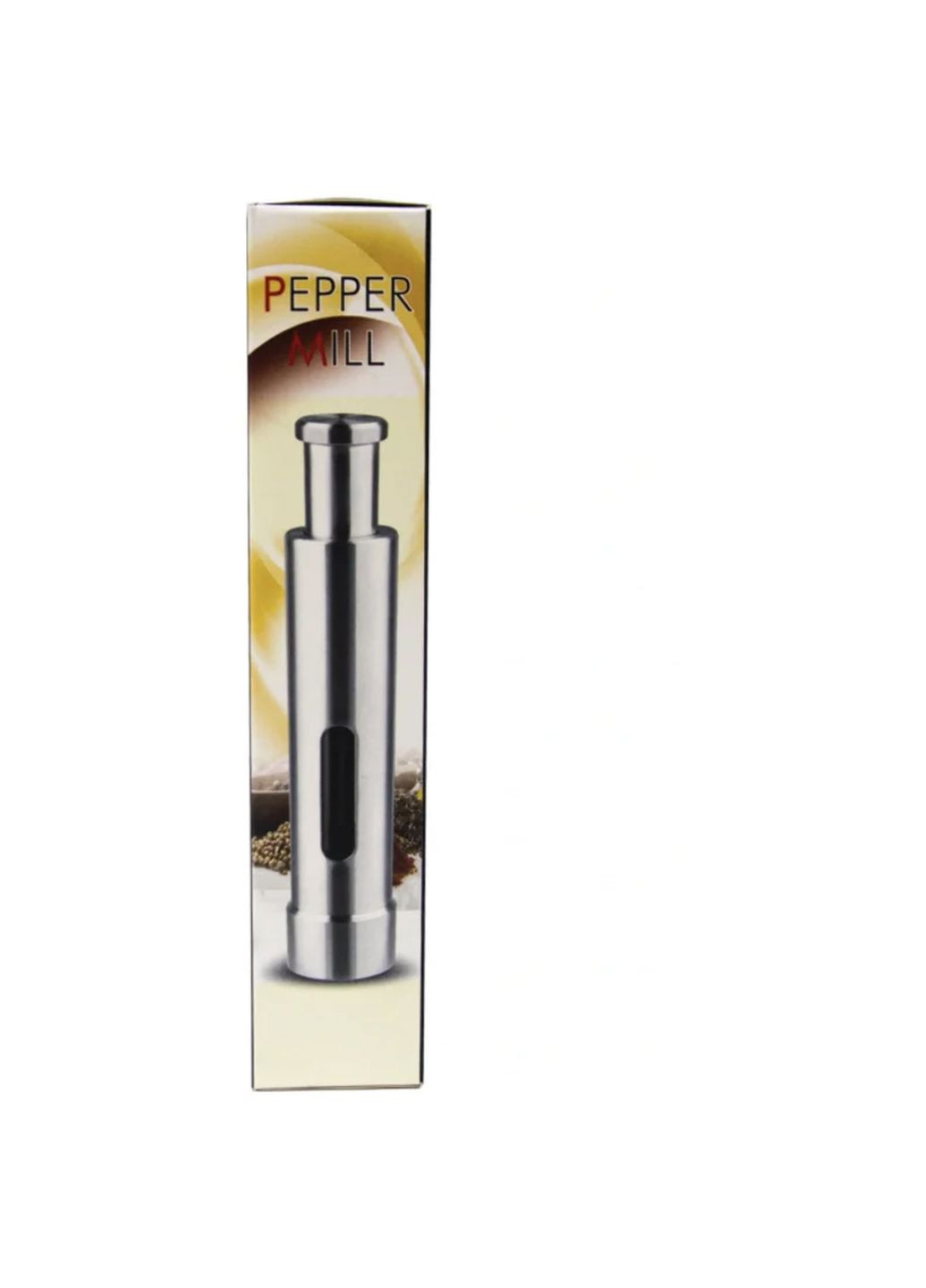 Подрібнювач спецій млин сільничка перечниця перцемолка для спецій перцю солі Pepper Mill Kitchen Master (263931703)