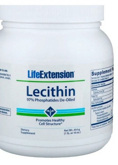 Lecithin, 16 oz 454 g /41 servings/ LEX-02016 Life Extension (256725040)
