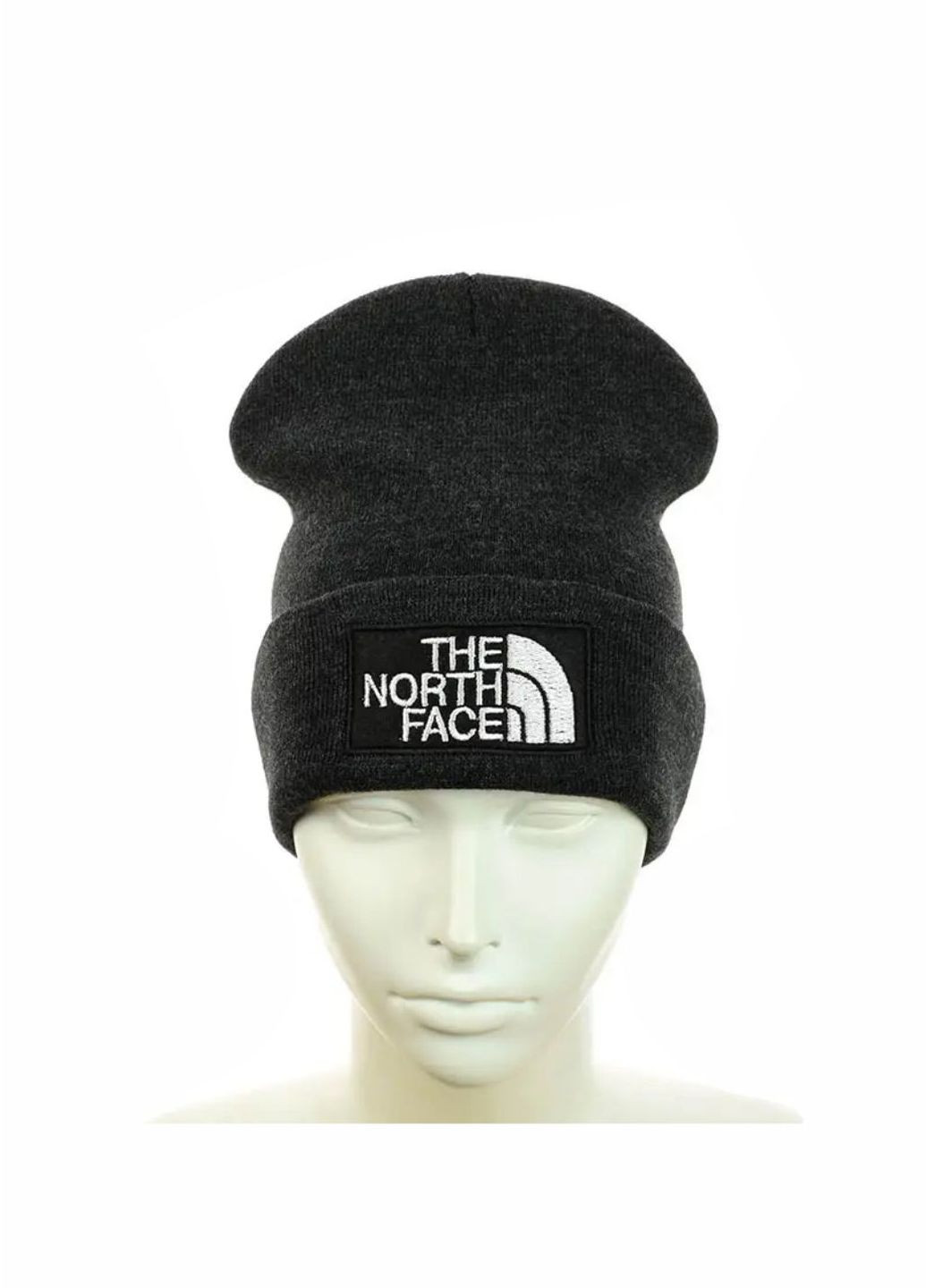 Молодіжна шапка біні лонг The North Face (Норт Фейс) No Brand бини лонг (276260576)
